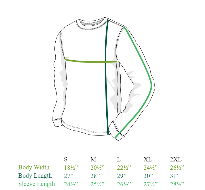 heavyweight long sleeve t shirt