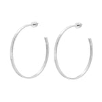 Load image into Gallery viewer, 2&quot; Hammered Hoops by Eklexic
