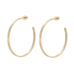 Load image into Gallery viewer, 2&quot; Hammered Hoops by Eklexic
